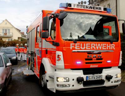 Brand einer Waschmaschine in Sillenbuch